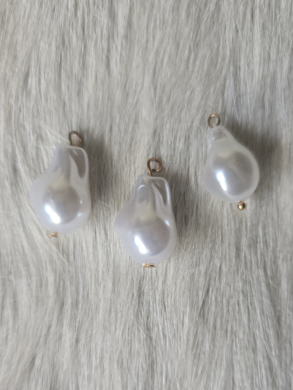 Baroque Pearl Charms